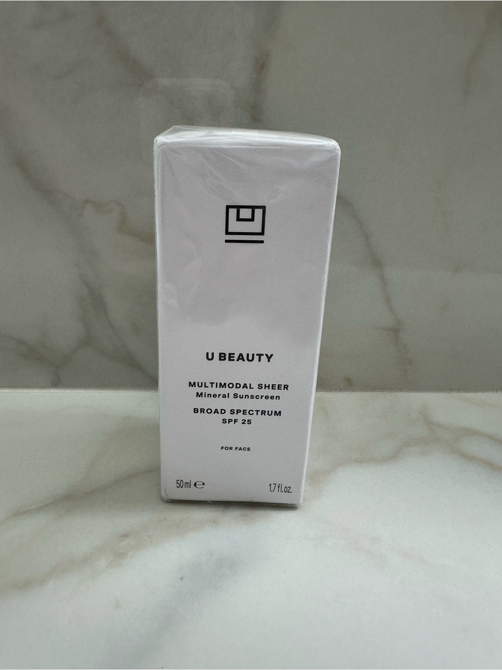 NIB U Beauty Multimodal Sheer Mineral Sunscreen SPF 25 - White